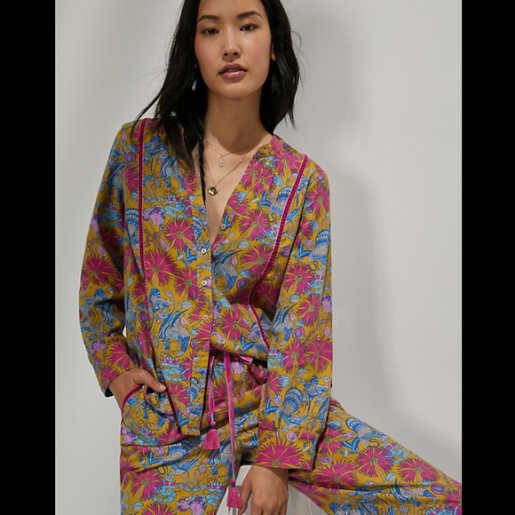 Anthropologie Other - ANTHROPOLOGIE Whimsy Flannel Sleep Top, NEW!